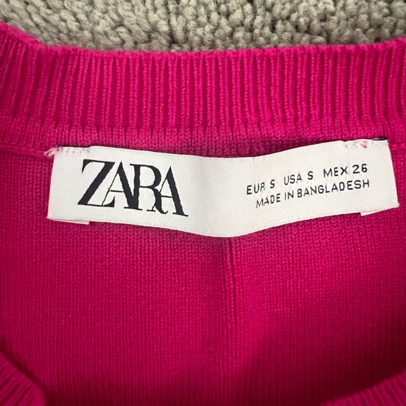 Zara shirt, pink size S - Picture 3 of 4